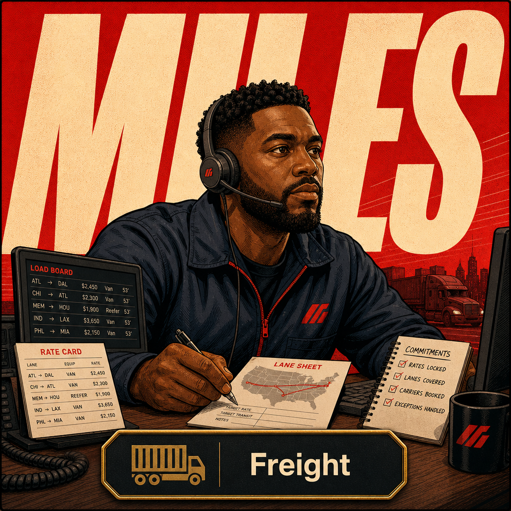 Miles, Freight brokerage