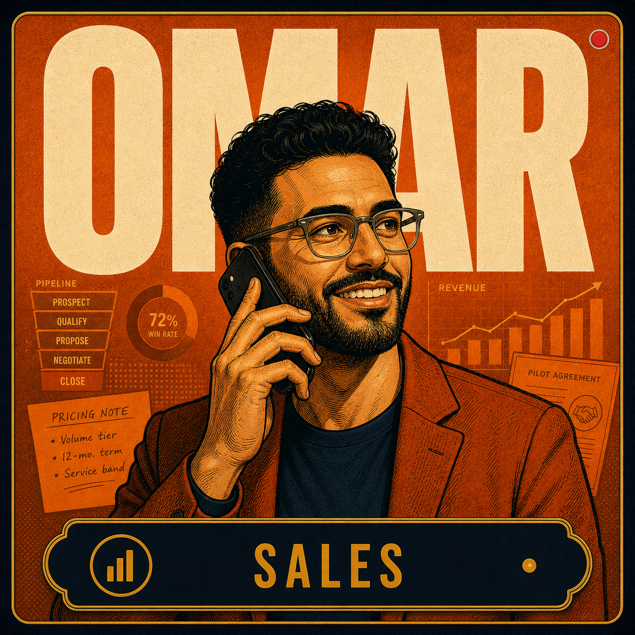 Omar, Sales, founders, and operators