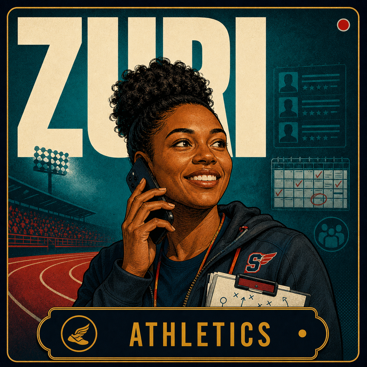 Zuri, Athletics and high-touch recruiting
